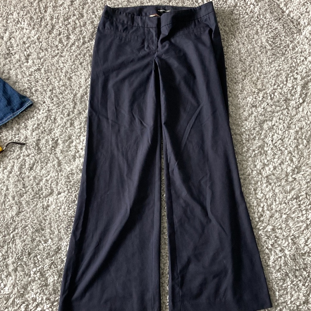 Express Design Studio navy slacks. - Picture 2 of 4